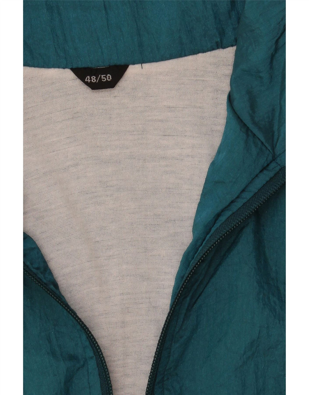 vintage Mens Loose Fit Full Survêtement IT 48/50 Bleu Moyen Colourblock