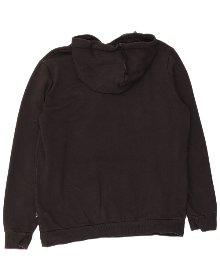 Puma Pull à Capuche Graphique Homme Noir Moyen Coton