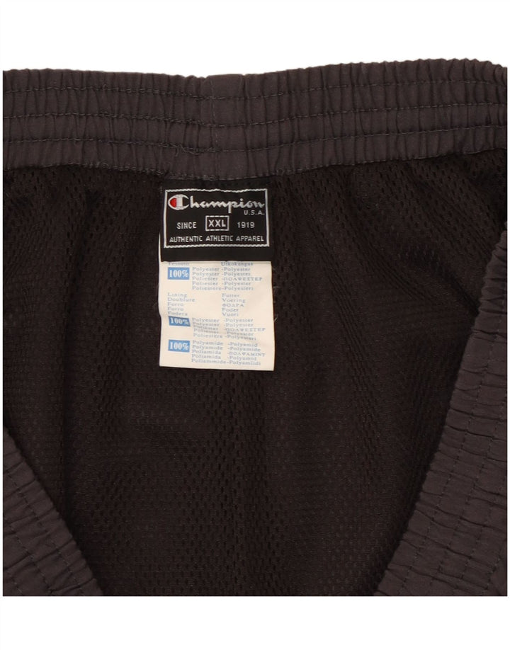 Champion Pantalon de survêtement pour homme 2XL Noir Polyester