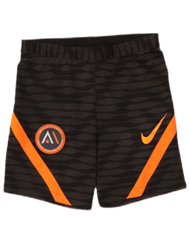 Nike Short de sport Dri Fit Slim pour homme en polyester color block Taille S Noir