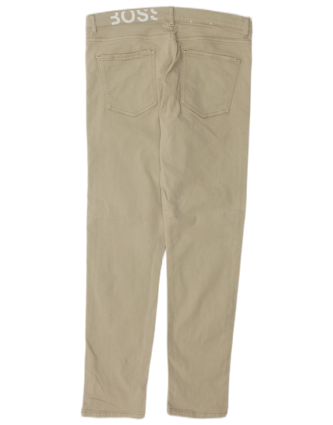 HUGO BOSS Femme Jean Slim Taille Haute W29 L28 Coton Vert