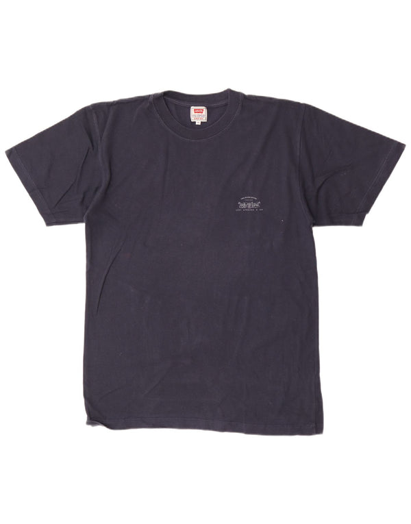 Levi's T-Shirt Top Homme Bleu Marine Moyen Coton