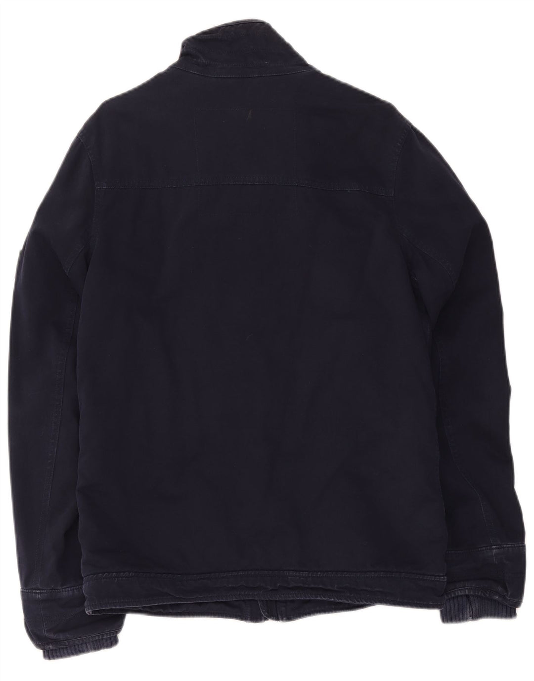 Superdry Veste Sherpa Utility Homme UK 38 Bleu Marine Moyen Coton