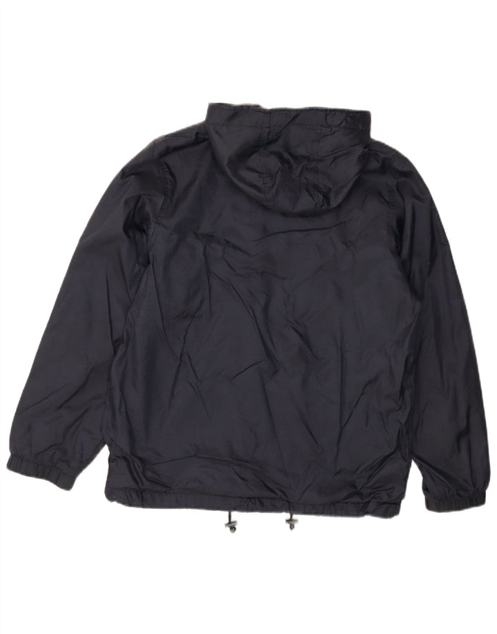 DICKIES Veste coupe-vent à capuche pour garçon 14-15 ans Large Bleu Marine Nylon
