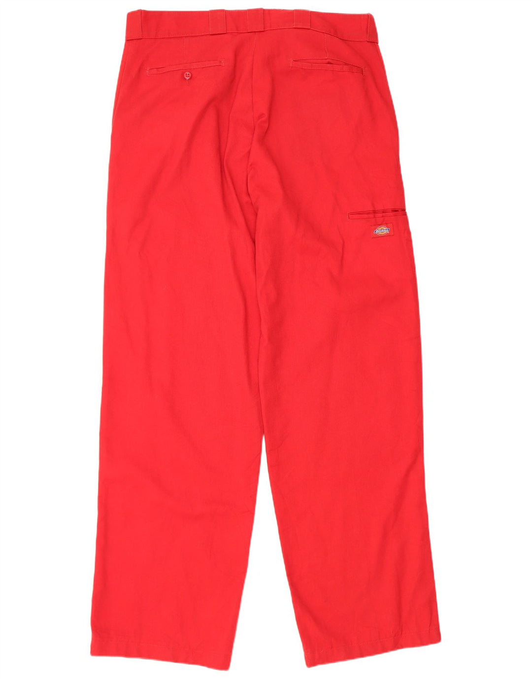 Dickies Pantalon cargo coupe ample pour homme W36 L33 Rouge Polyester