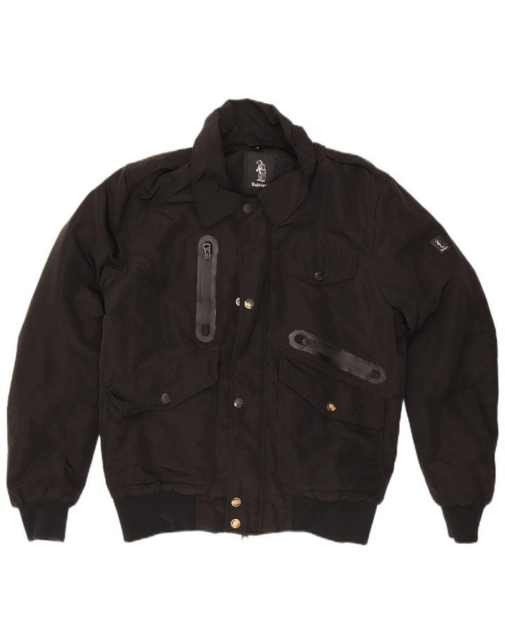 Refrigue Veste Bomber Homme UK 40 Large Noir