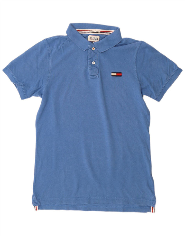 Tommy Hilfiger Polo Homme Grand Bleu Coton