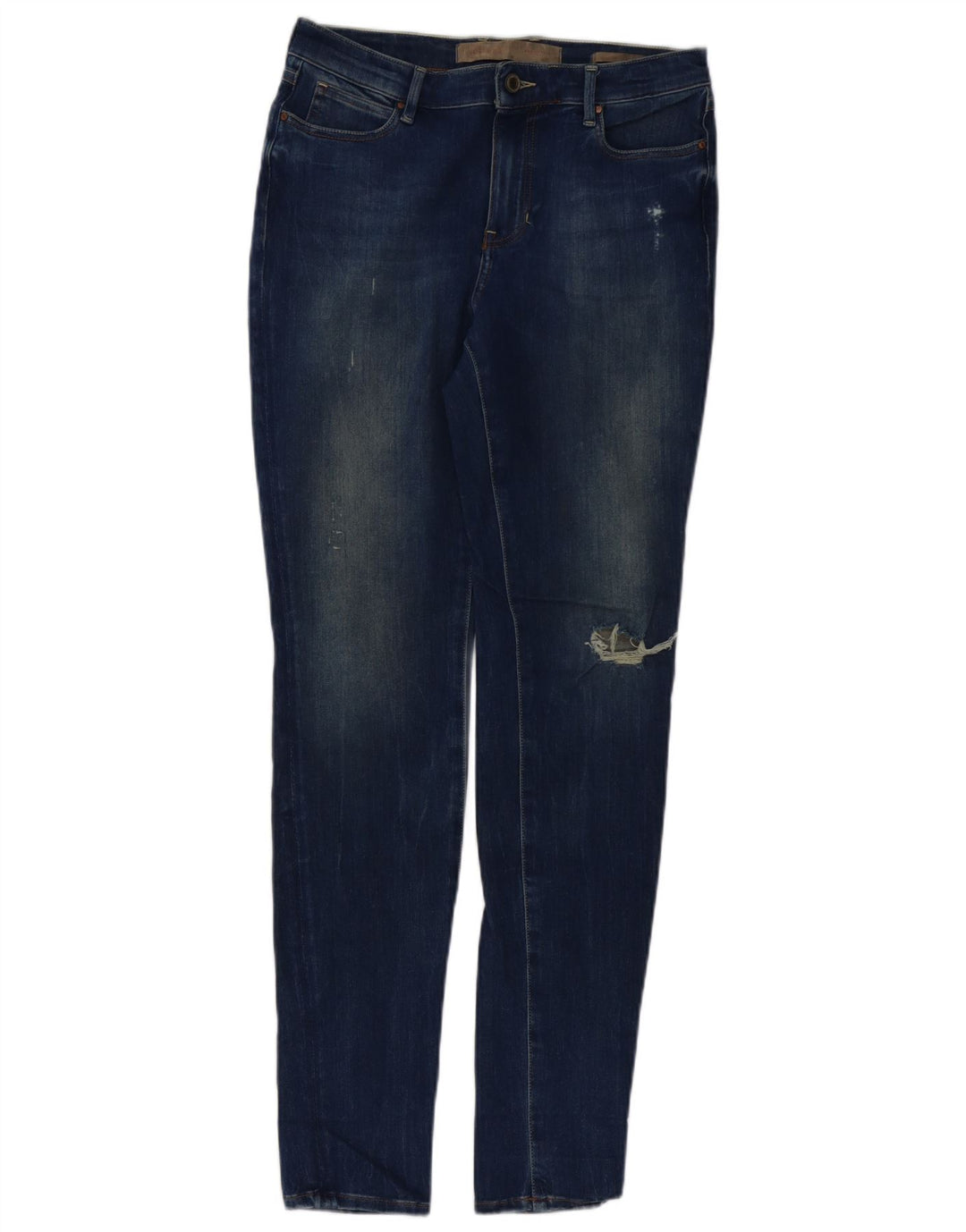 GUESS Jean skinny effet vieilli W30 L32 en coton bleu pour femme