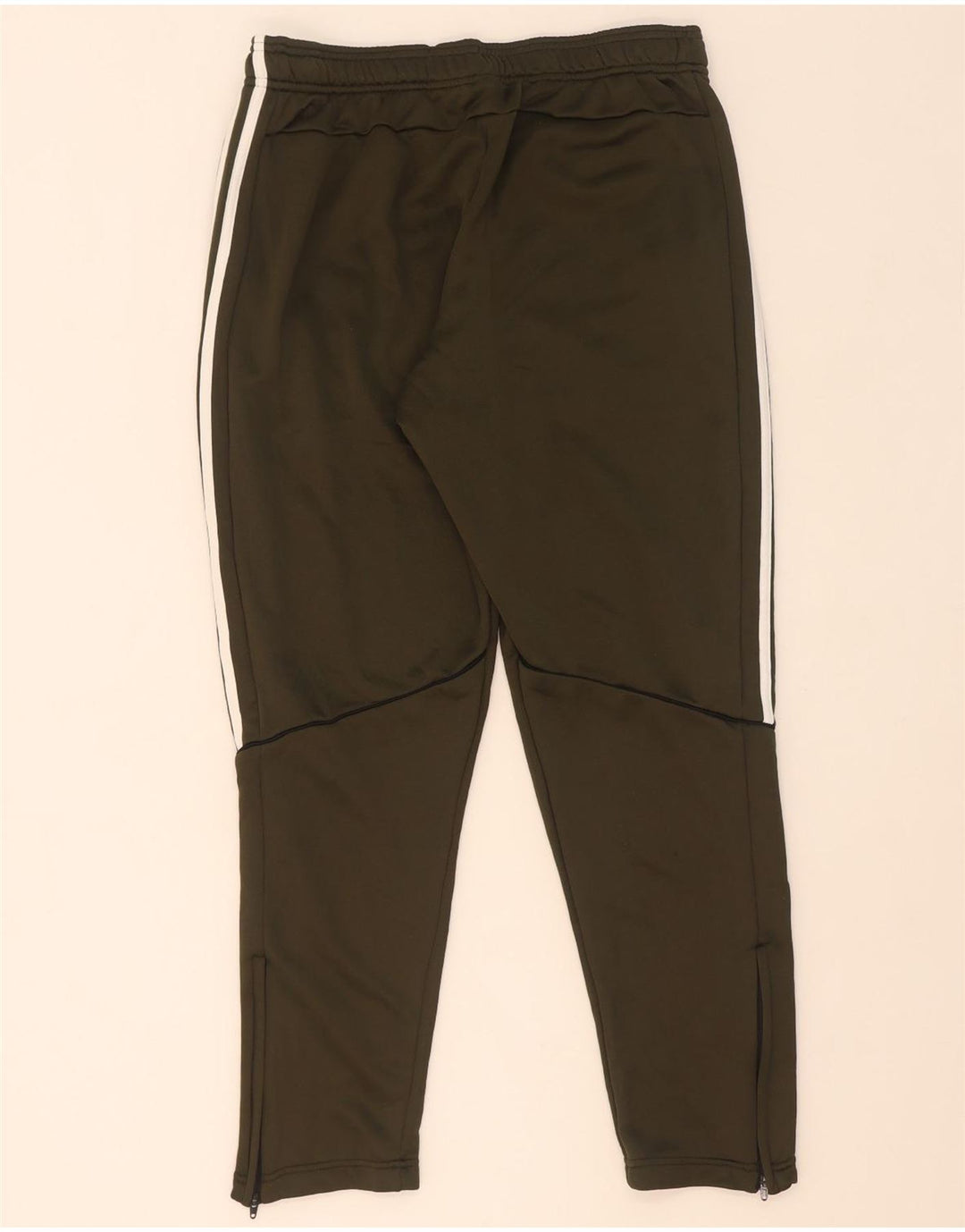 Adidas Pantalon de survêtement pour homme Large Kaki Polyester