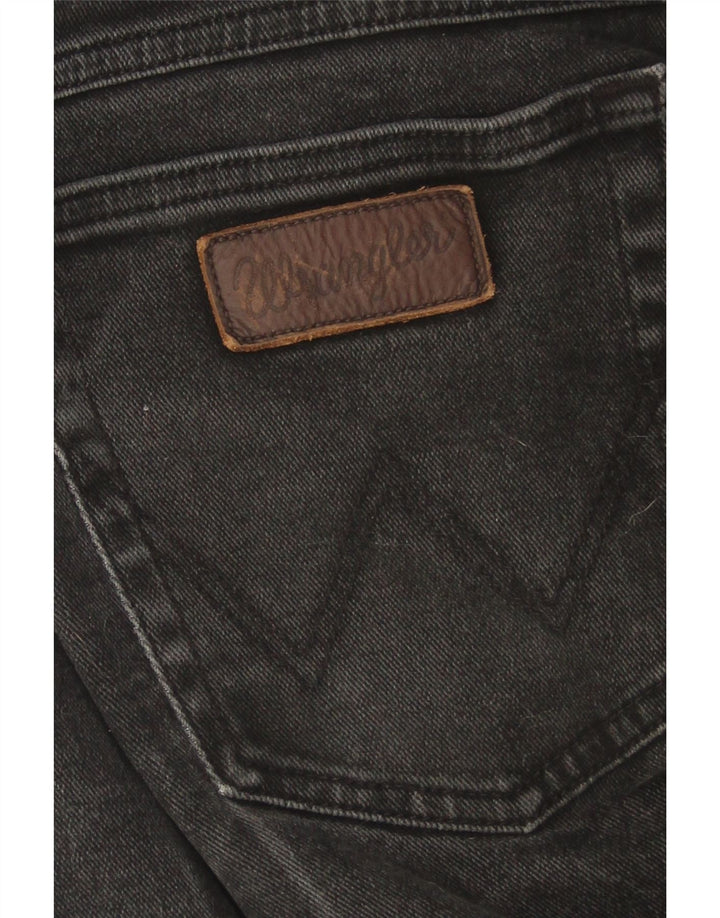 WRANGLER Womens Texas Straight Jeans W34 L32 Black Cotton Vintage Wrangler and Second-Hand Wrangler from Messina Hembry 