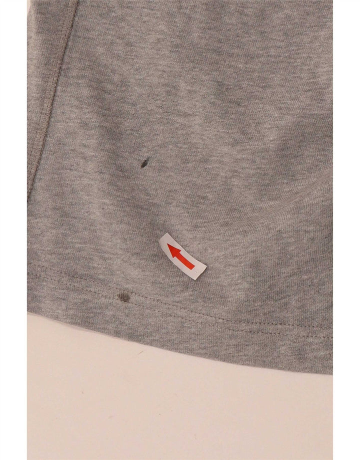 Nike Short de sport pour homme Petit gris Coton