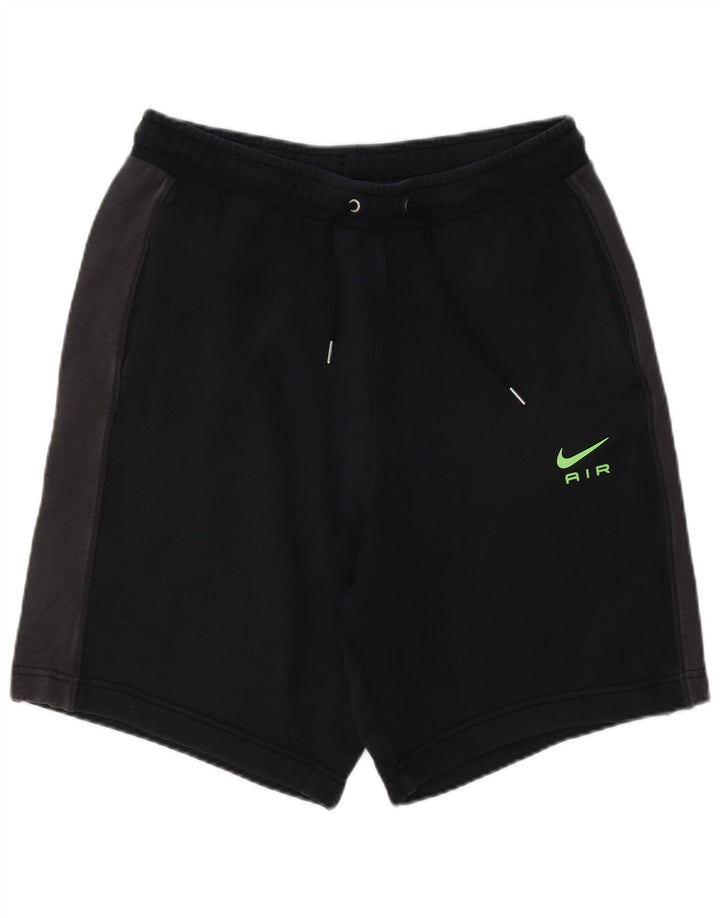 NIKE Short de sport pour homme Large en coton color block noir