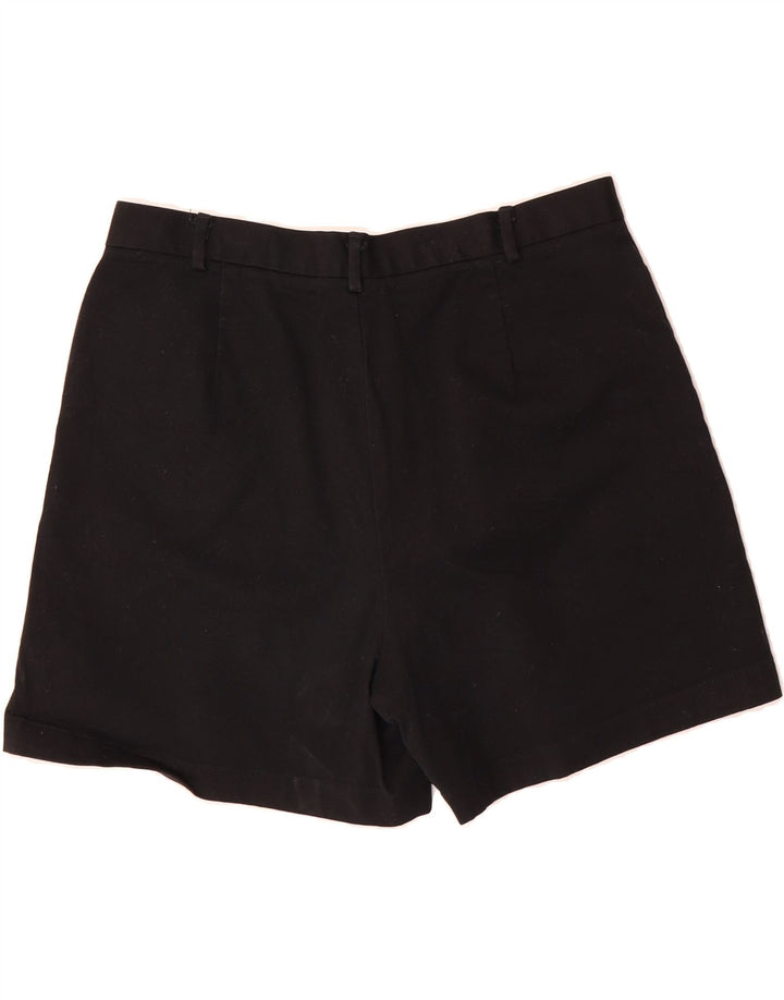 DOCKERS Womens Chino Shorts US 12 Large W30 Black Cotton Vintage Dockers and Second-Hand Dockers from Messina Hembry 