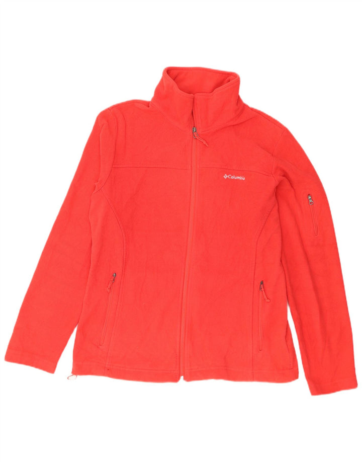 Columbia Veste Polaire Femme UK 16 Large Rouge Polyester