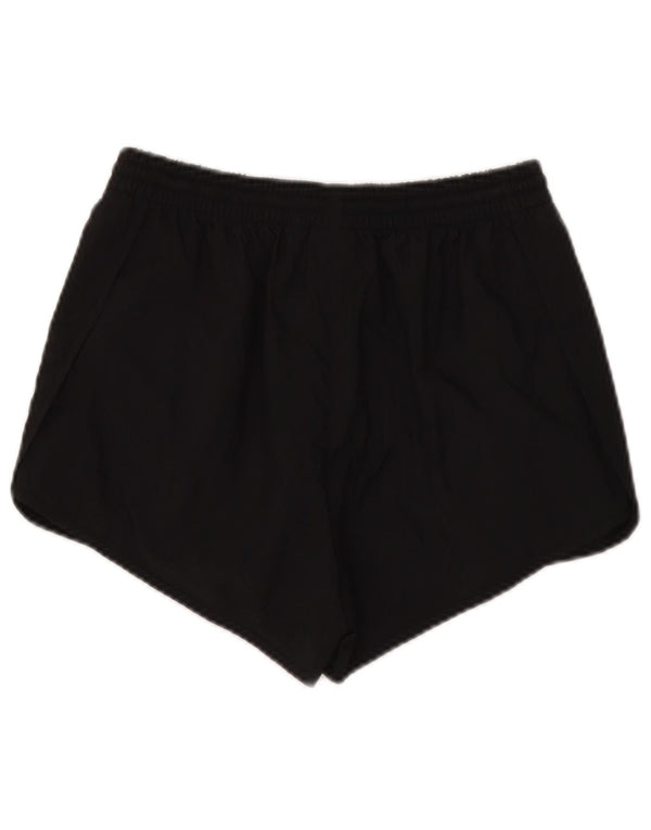 Adidas Short de sport pour femme UK 12 Medium Noir Polyamide
