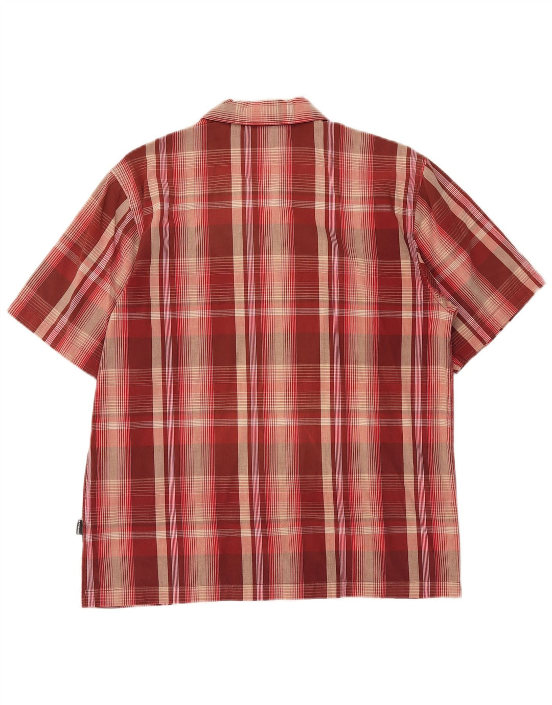 O'Neill Chemise ample à manches courtes pour homme XS Rouge à carreaux en coton