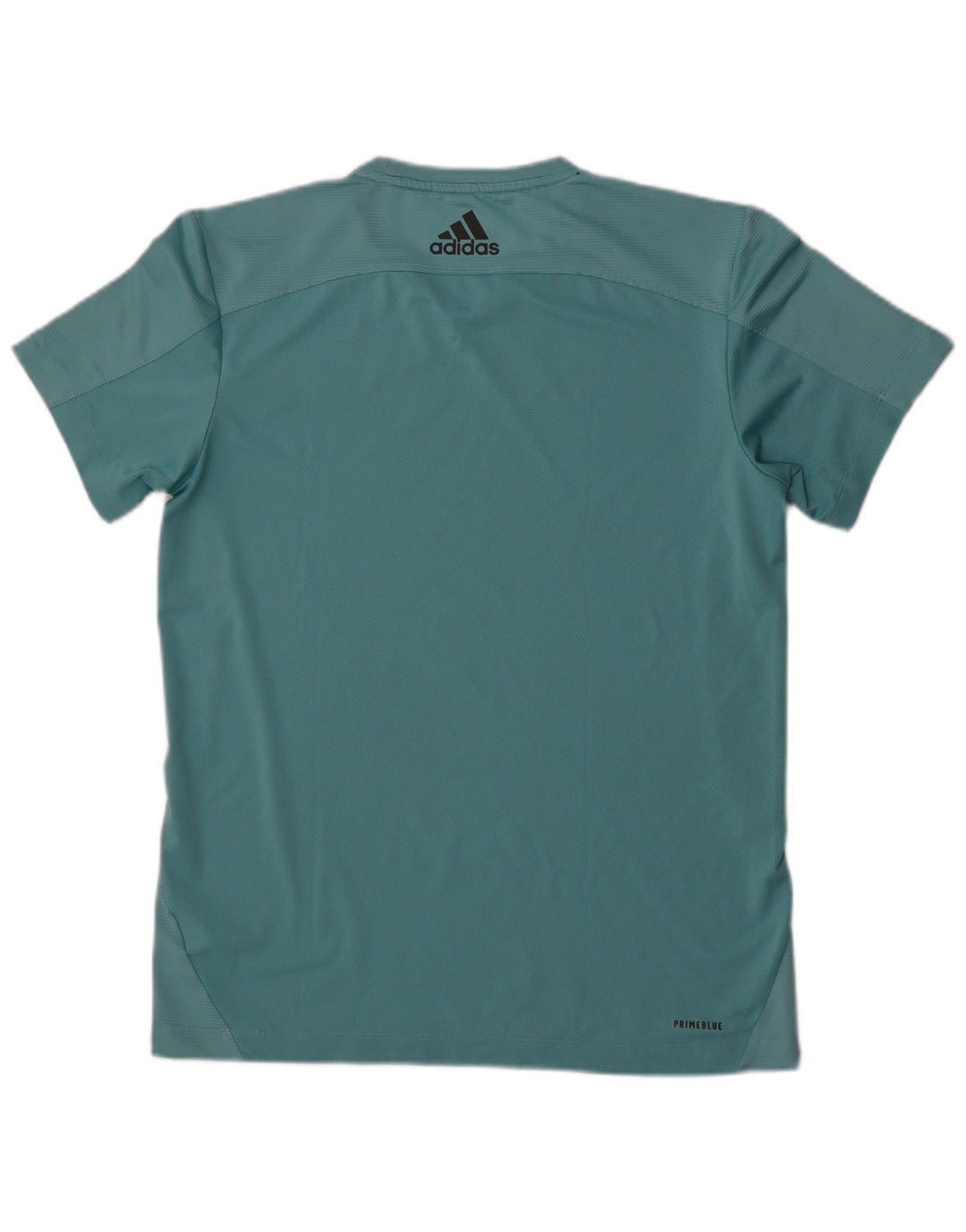 Adidas Homme Aeroready Graphic T-Shirt Top Turquoise Moyen Polyester