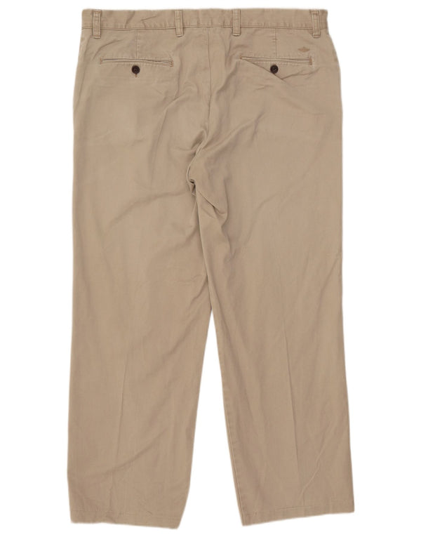 Dockers Pantalon Chino Droit Homme W38 L29 Beige Coton