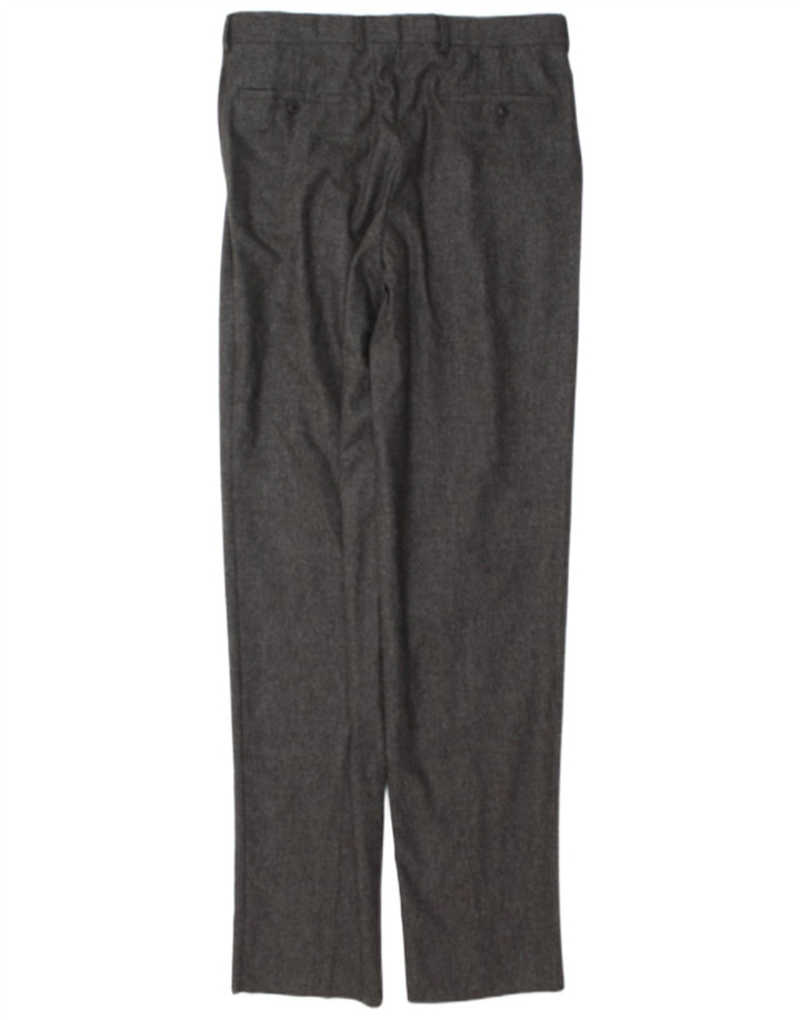 Pantalon de costume à chevilles pour hommes Basile IT 48 Medium W32 L37 laine grise