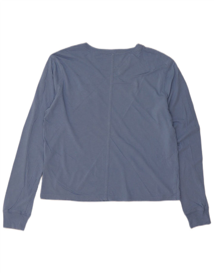 Carhartt Haut surdimensionné à manches longues pour femme US 0/2 XS Bleu Coton