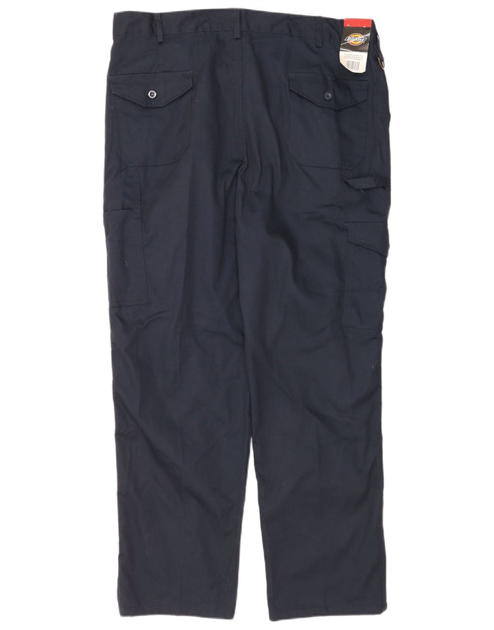 Dickies Pantalon Cargo Droit Homme W40 L31 Bleu Marine Polyester