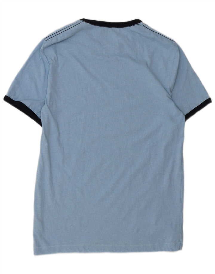 FRENCH CONNECTION T-Shirt Homme Petit Bleu Coton