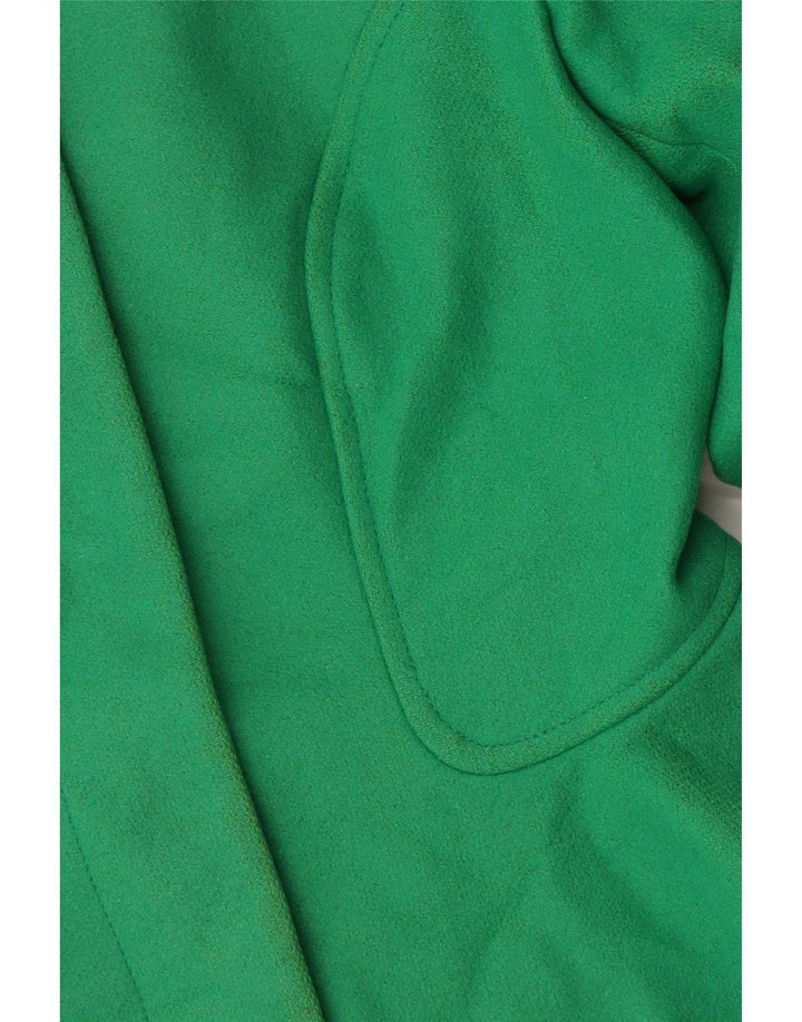 Ted Baker Veste Blazer Femme Taille 0 2XS Laine Verte
