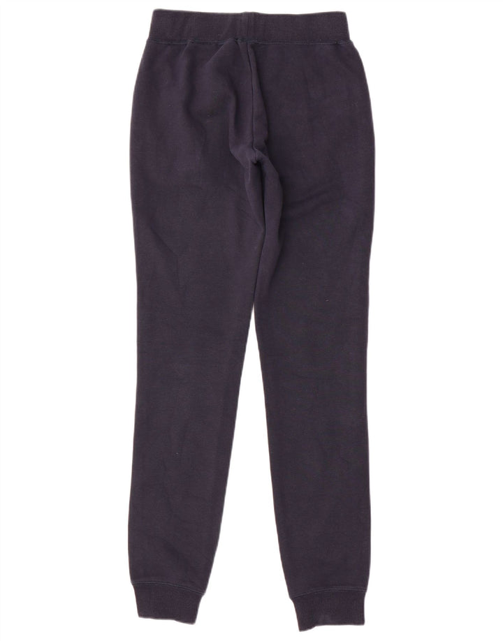 REEBOK Pantalon de survêtement pour femme Joggers UK 0/2 2XS Bleu marine Coton