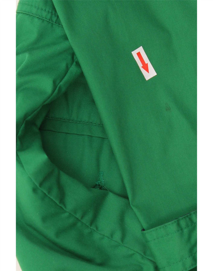 vintage Mens Yachting Loose Fit Utility Jacket UK 38 Polyester vert moyen