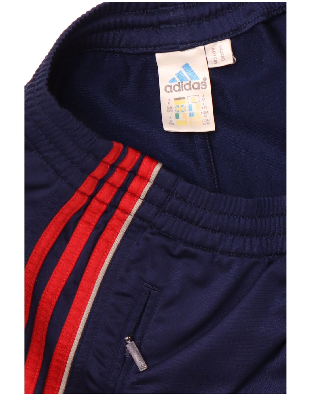ADIDAS Pantalon de survêtement pour homme Joggers XL Bleu marine Colorblock Polyester