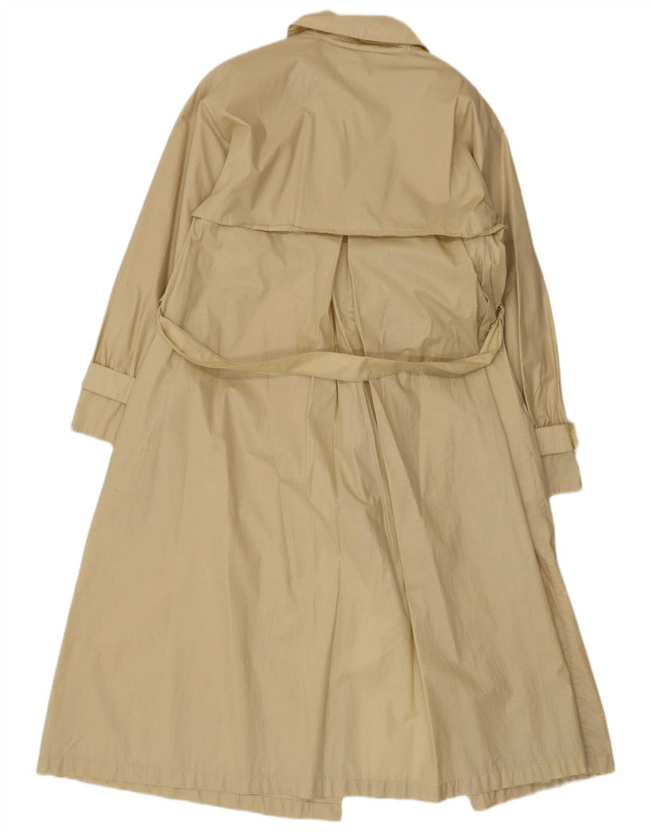 Herno Trench Femme UK 12 Coton Beige Moyen