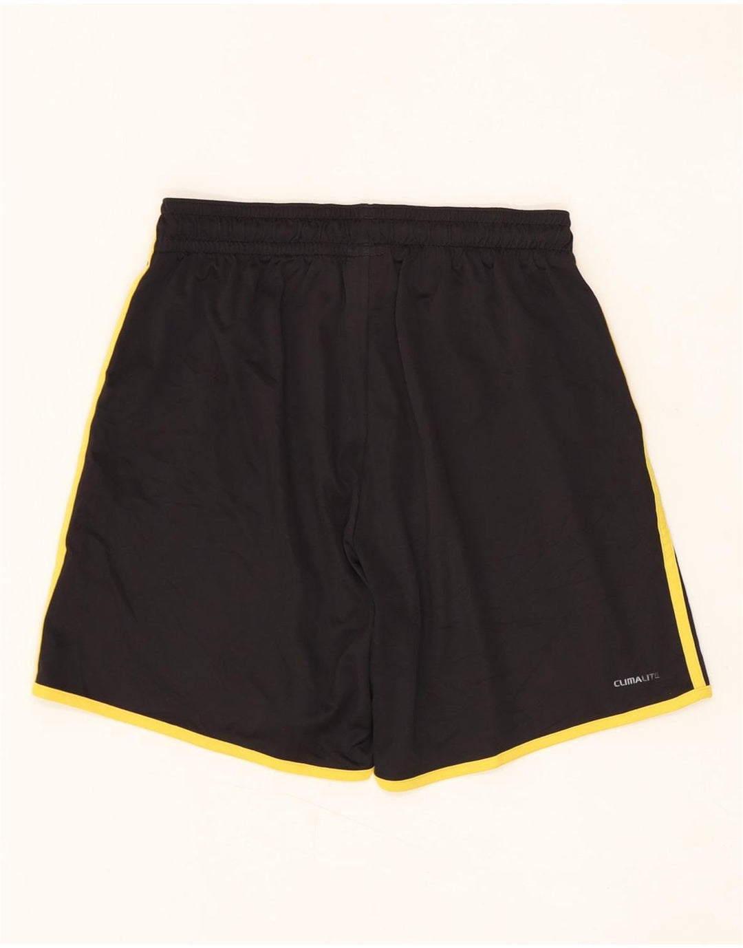 ADIDAS Short de sport Climalite Garçon 11-12 ans Noir Moyen Polyester