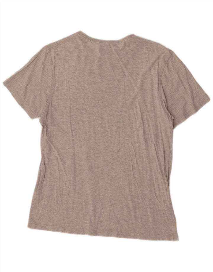 Saltrock T-Shirt Graphique Homme Gris Moyen Coton