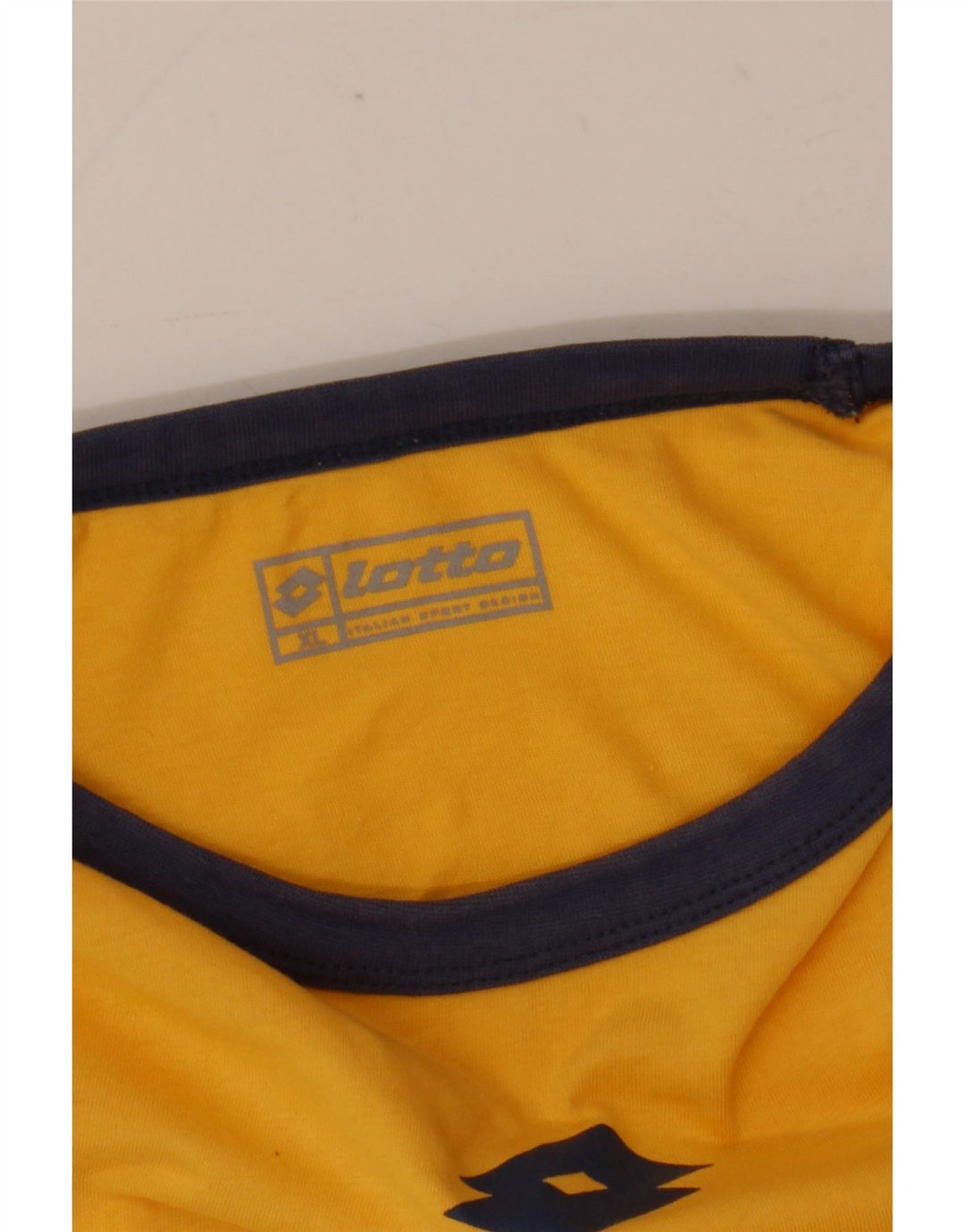 Lotto T-Shirt Graphique Homme XL Jaune