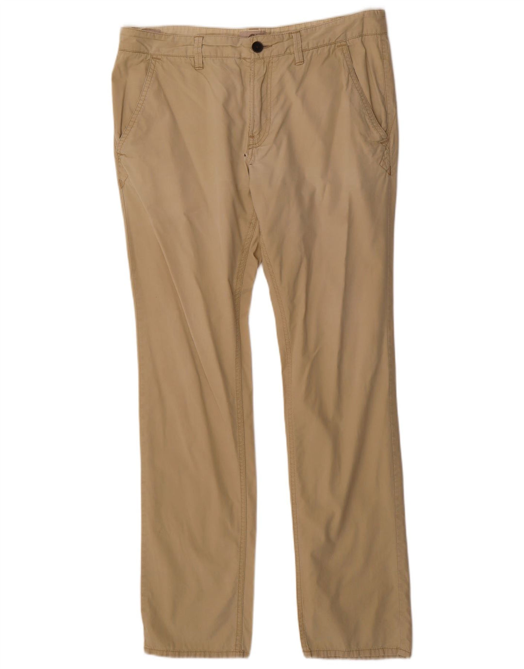 TIMBERLAND Pantalon Chino Slim Fit Homme W35 L32 Coton Beige