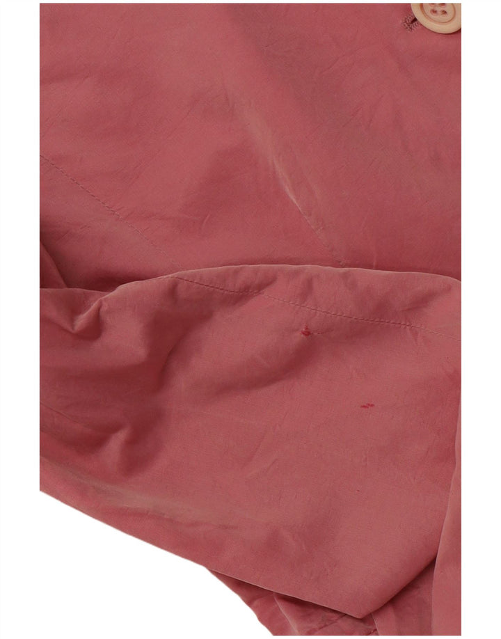 HUGO BOSS Veste blazer à 3 boutons pour femme UK 14 Large Rose Coton