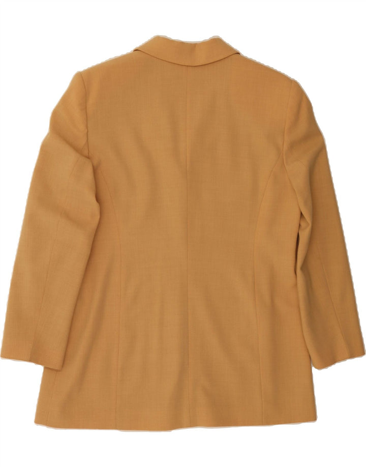 BIANCA Womens 3 Button Blazer Jacket IT 42 Medium Beige Acetate Vintage Bianca and Second-Hand Bianca from Messina Hembry 