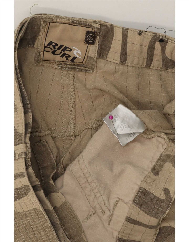 Rip Curl Short Cargo Homme W36 Grand Coton Camouflage Beige