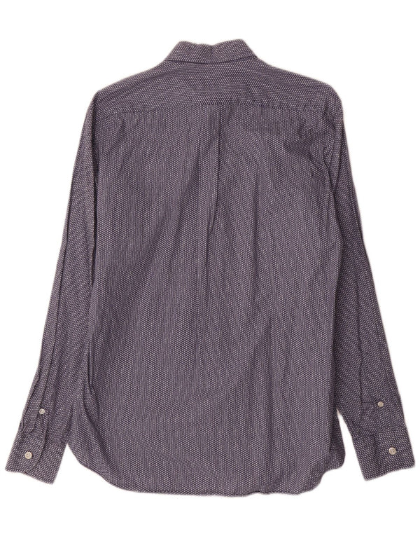 Harmont & Blaine Chemise Homme Large Bleu Géométrique Coton