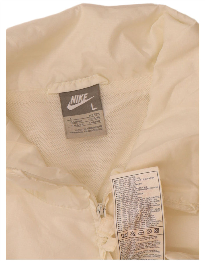 Nike Veste de survêtement pour femme UK 14/16 Large Blanc Polyester
