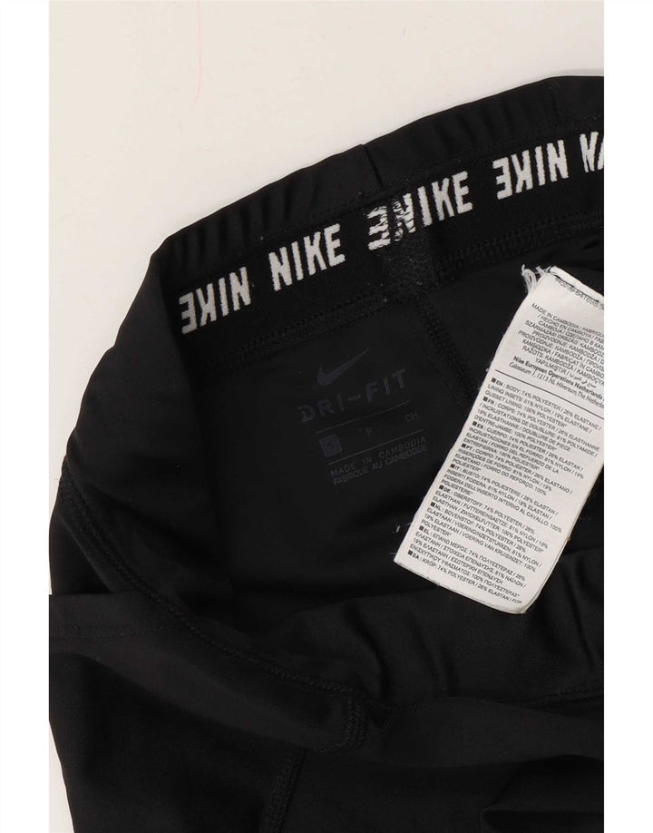 Legging Nike Dri Fit pour femme, petit, en polyester rayé noir