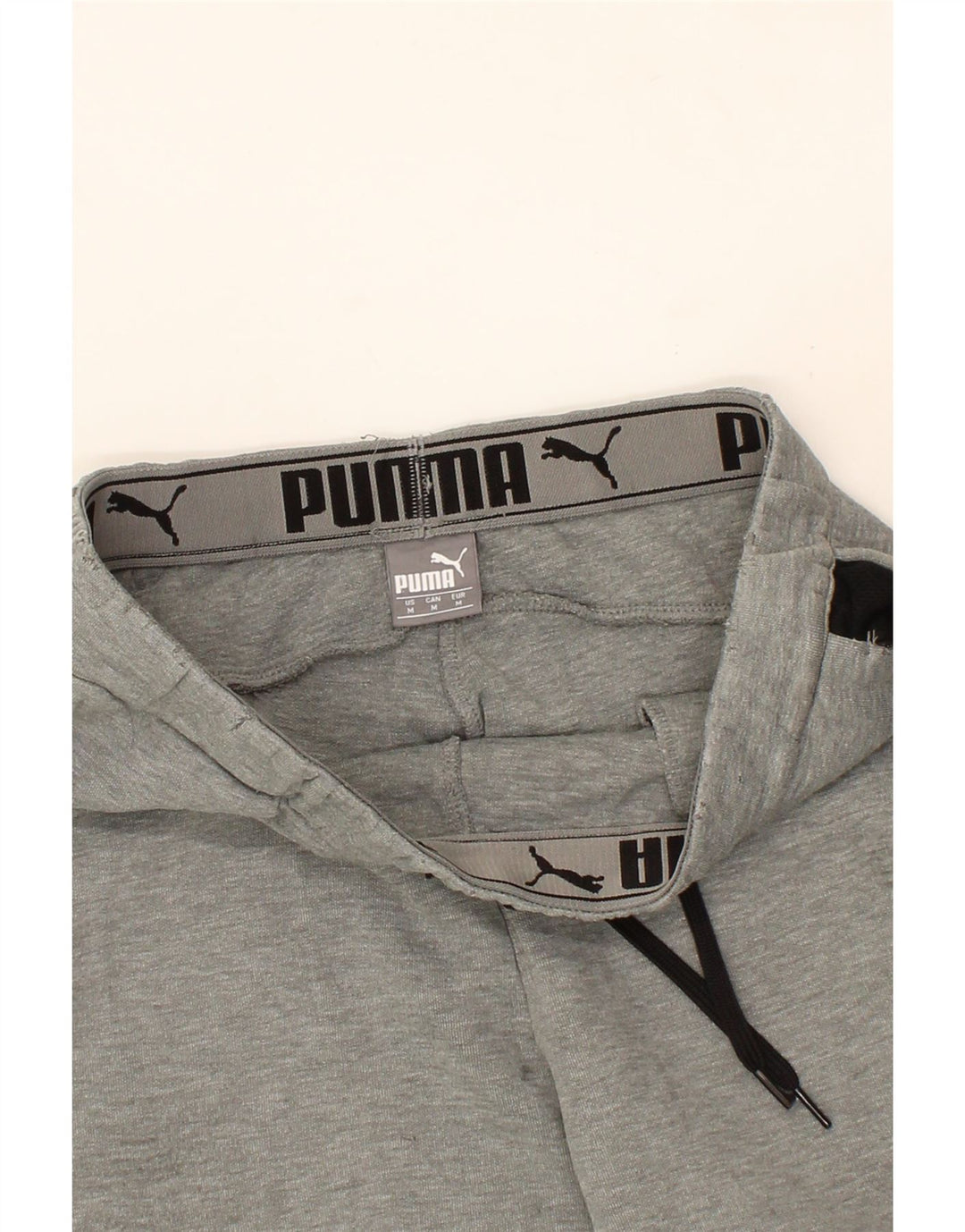 PUMA Mens Tracksuit Trousers Medium  Grey Colourblock Vintage Puma and Second-Hand Puma from Messina Hembry 