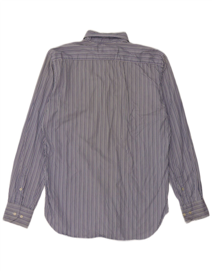 Etro Chemise homme taille 40 coton rayé bleu moyen