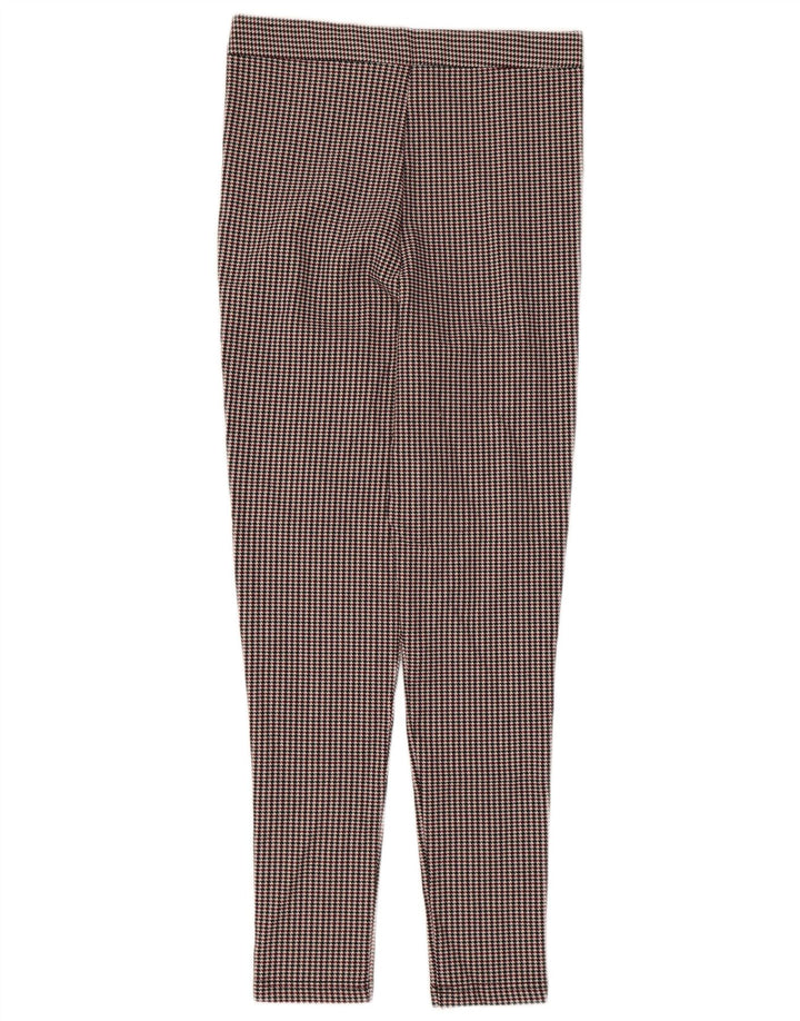 Pantalon de costume slim femme ZARA moyen W28 L27 pied de poule multicolore