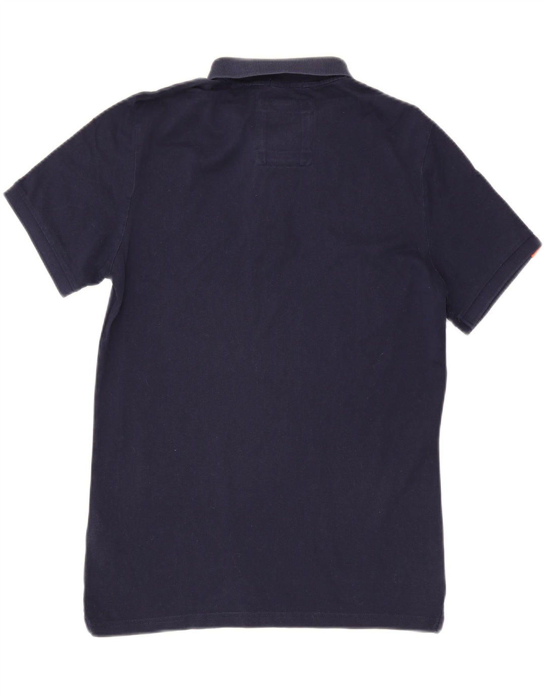 SUPERDRY Polo Homme Large Bleu Marine Coton