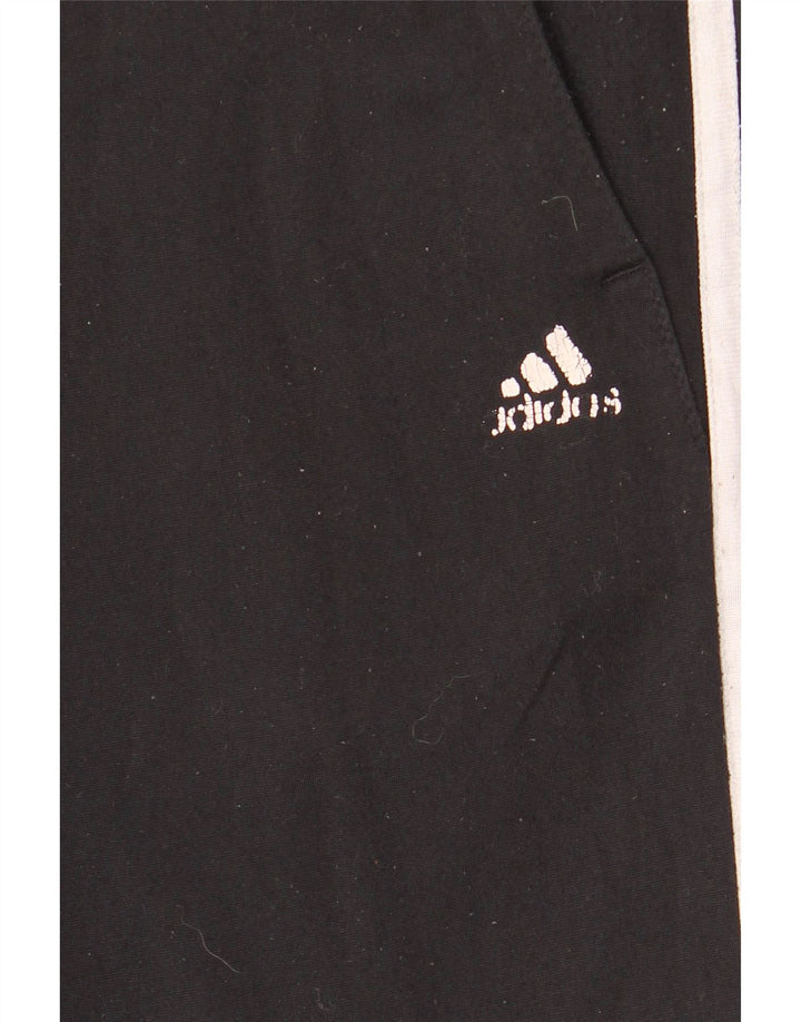 Adidas Pantalon de survêtement pour homme UK 36/38 Petit Noir Polyester