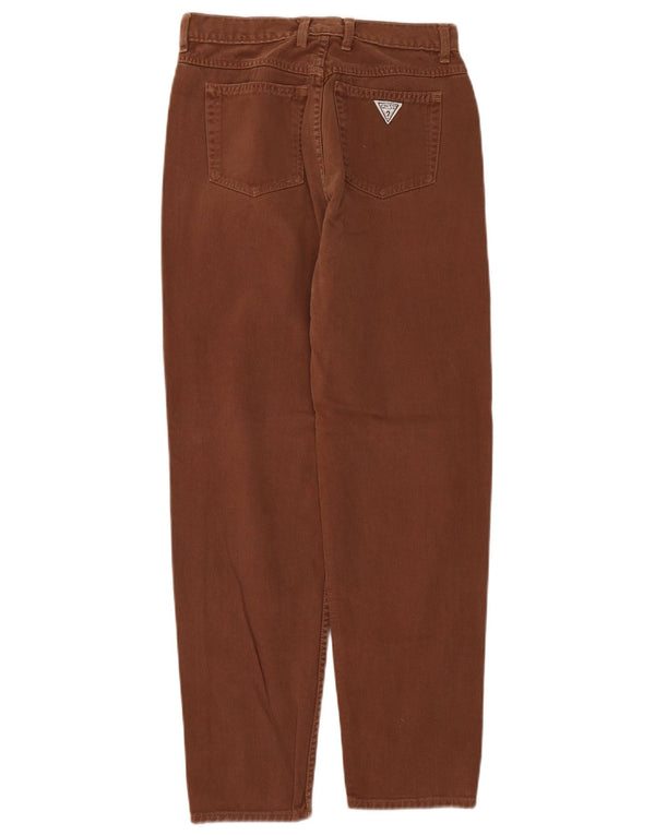 Guess Jean Fuselé Homme W31 L28 Marron Coton