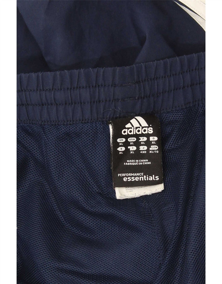 Adidas Pantalon de survêtement Climalite pour homme XL Bleu marine Polyester
