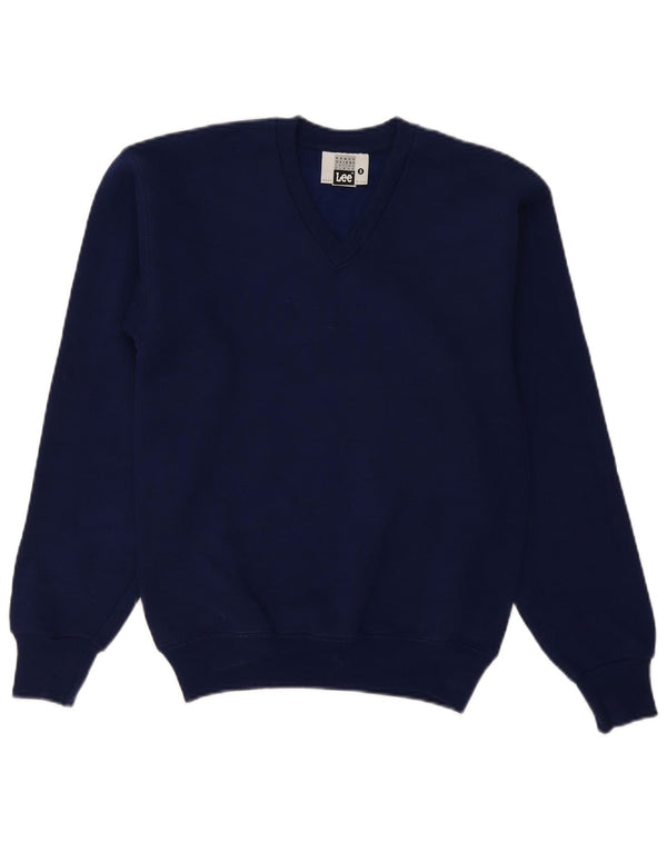 Lee Sweat-shirt pour homme en coton bleu marine Small