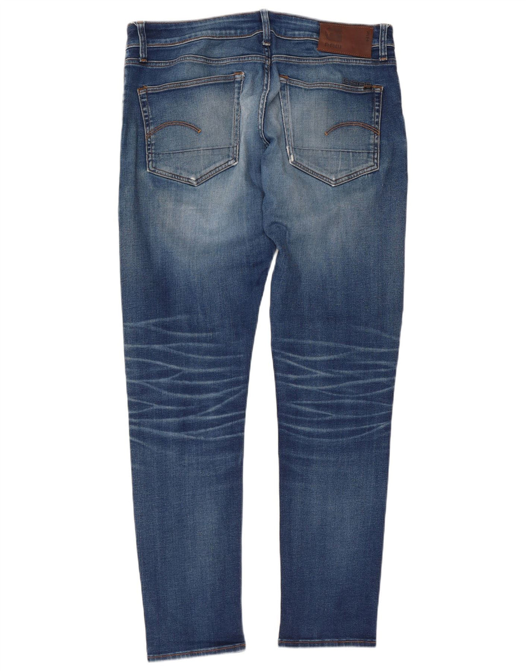 G-STAR Jean Slim 3301 Homme W34 L34 Bleu Polyester